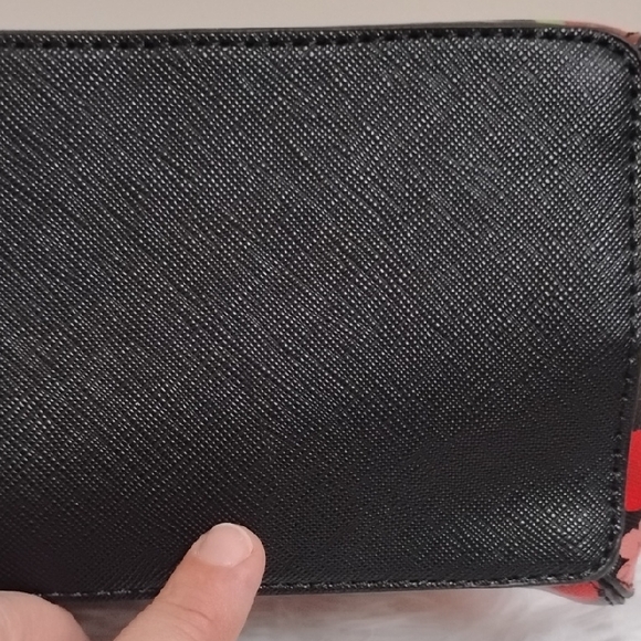 Disney Loungefly Beauty And The Beast Princess Black and Red Floral Satchel Set - Picture 15 of 16